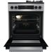 Голяма готварска печка  Gorenje GKC6C60XT, 71л, комбинирана, стъклокерамична